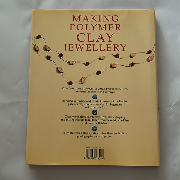 1997 Making Polymer Clay Jewellery Hardcopy BOOK Jewelry Artisan Sue Heaser Art - Picture 3 of 16
